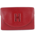 HERMES Clutch bag Epsom Red vintage H logo Women Used - Bag - 10