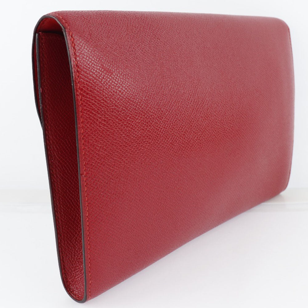 HERMES Clutch bag Epsom Red vintage H logo Women Used - Bag - 2