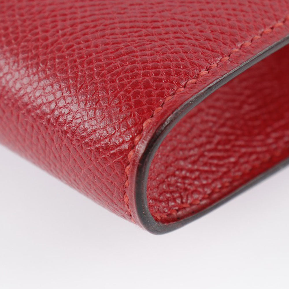 HERMES Clutch bag Epsom Red vintage H logo Women Used - Bag - 4
