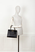 PRADA Convertible Open Tote Bag Saffiano Black - Handbag & Wallet Accessories - 2