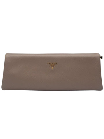 Pink Saffiano Leather Clutch - Handbags, Wallets & Cases