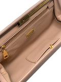 Pink Saffiano Leather Clutch - Handbags, Wallets & Cases - 8