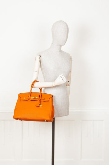 HERMÈS Birkin 35 Togo Orange