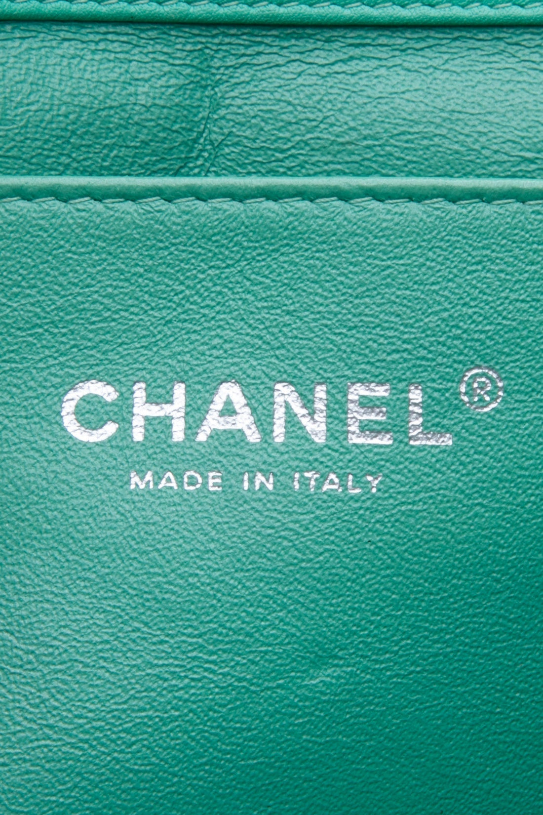 CHANEL Timeless Clutch On Chain Patent Leather Green - Handbags