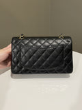 Chanel Classic Quilted Small Double Flap Black Caviar - Bags - 2