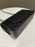 Chanel Classic Quilted Small Double Flap Black Caviar - Bags - 9