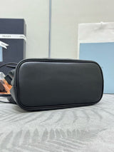 Prada Cloud Bag 25cm Black Sheepskin