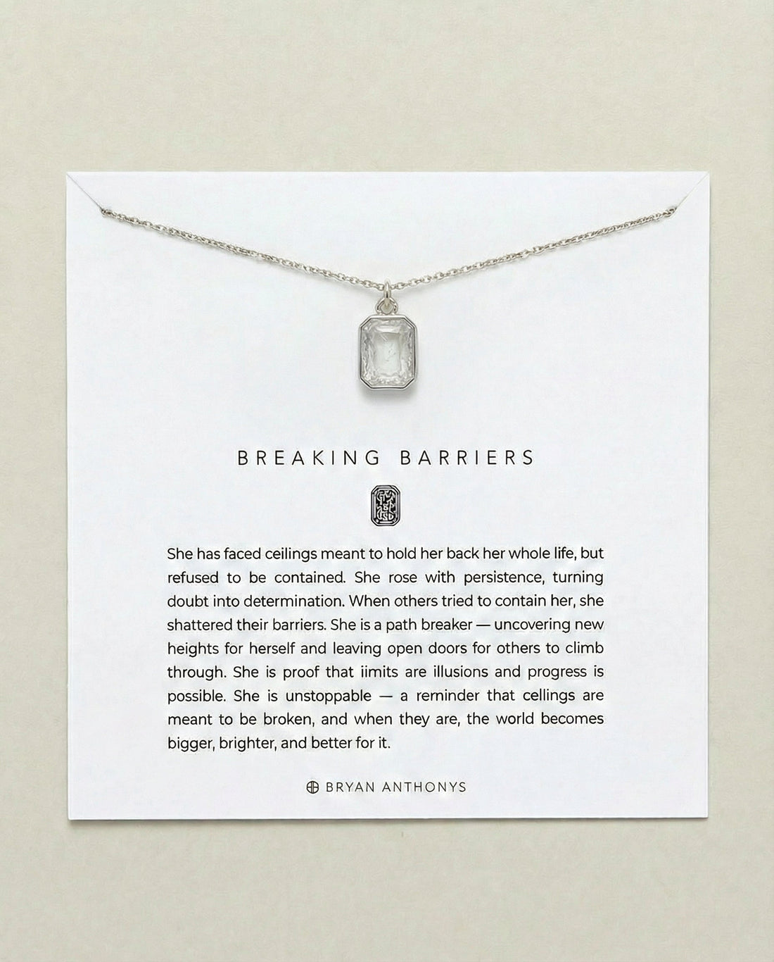 Breaking Barriers Necklace