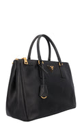 PRADA Galleria Saffiano Large Tote Bag Black - Handbag & Wallet Accessories - 4