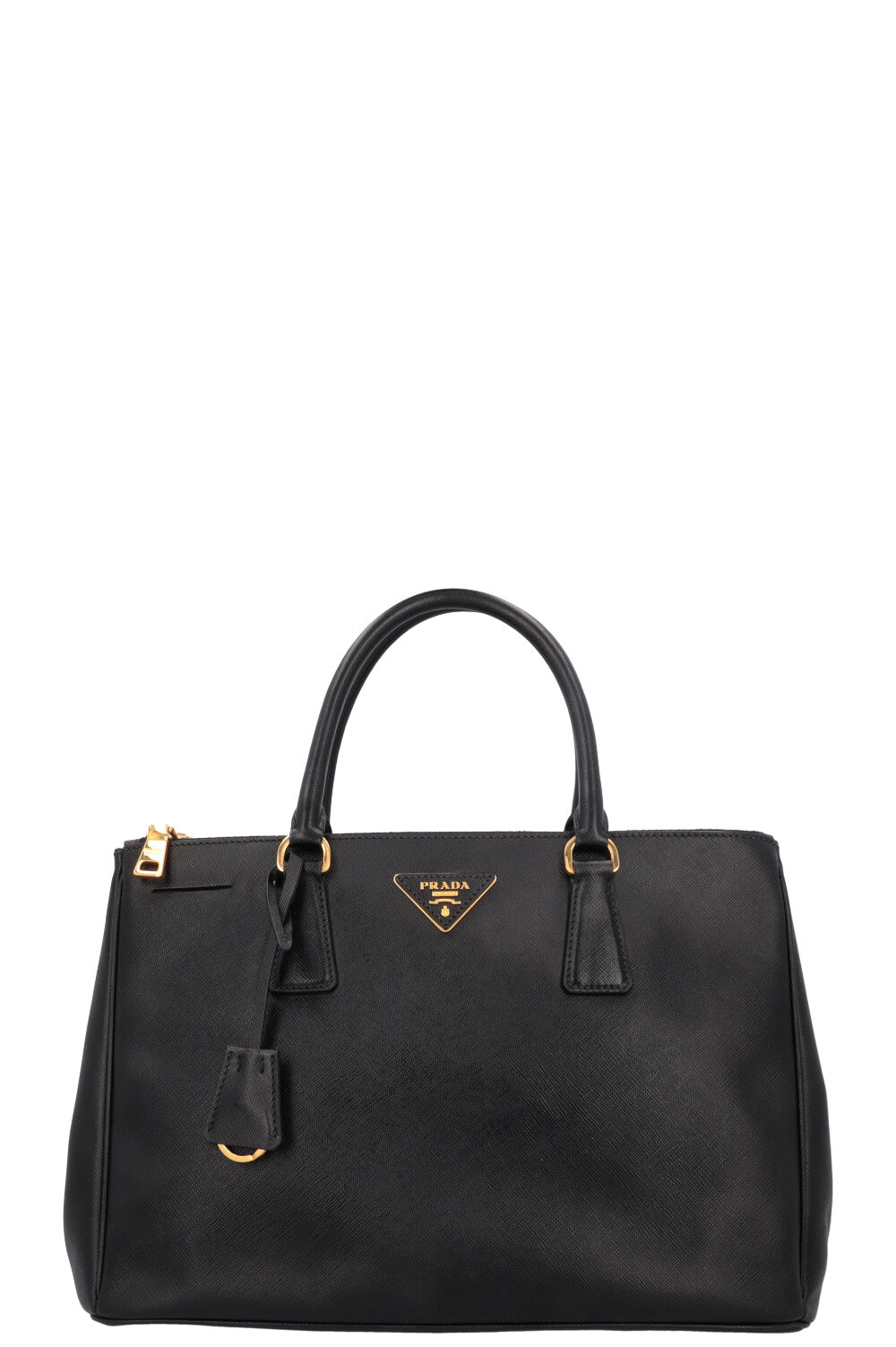 PRADA Galleria Saffiano Large Tote Bag Black - Handbag & Wallet Accessories