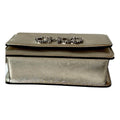 Jimmy Choo Kalina  Crossbody Clutch Bag Crystal Logo Metallic Gold - Handbags - 2