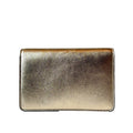 Jimmy Choo Kalina  Crossbody Clutch Bag Crystal Logo Metallic Gold - Handbags - 7