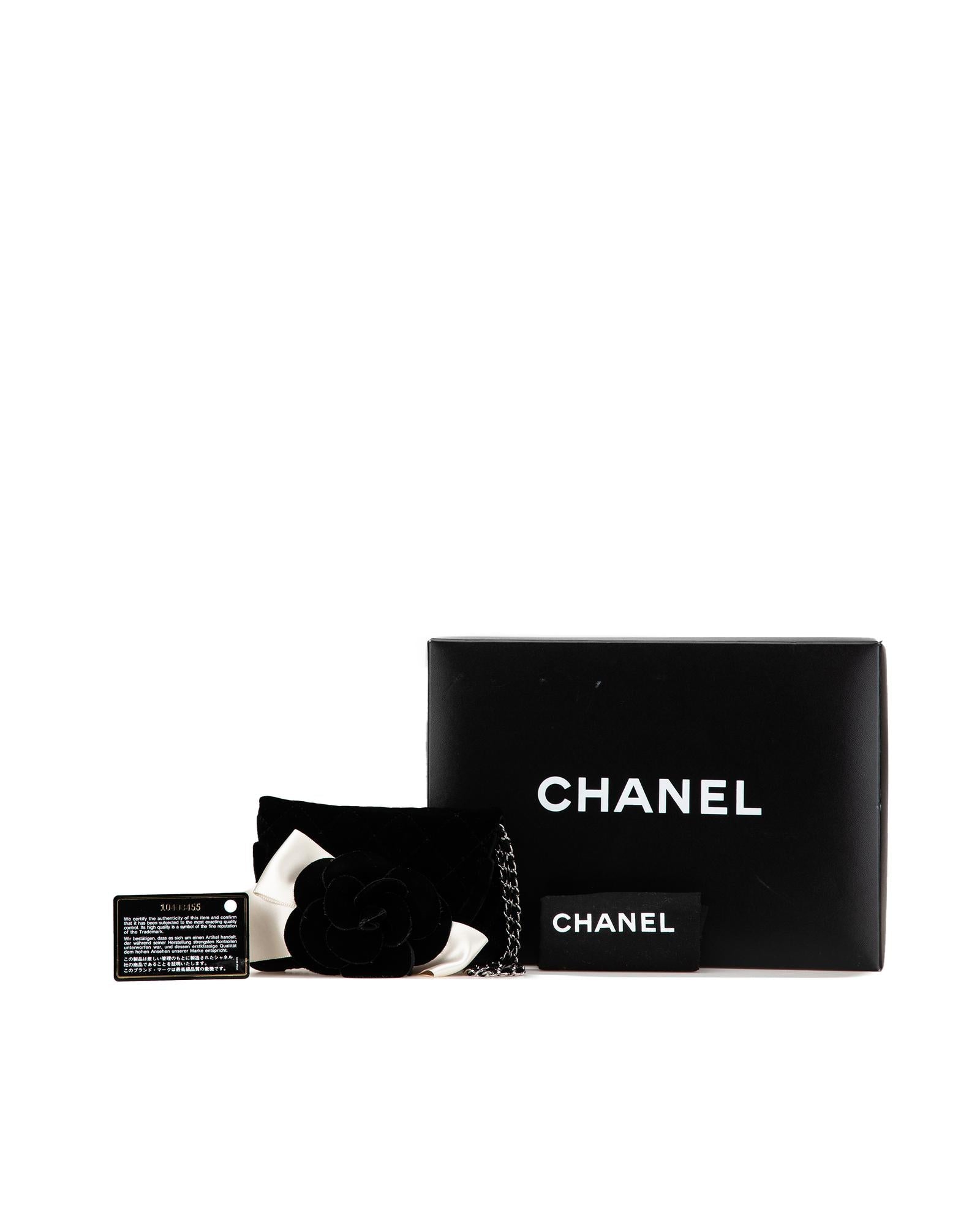Quilted Velvet Wristlet Clutch with Chain Strap - Handbags, Wallets & Cases - 12