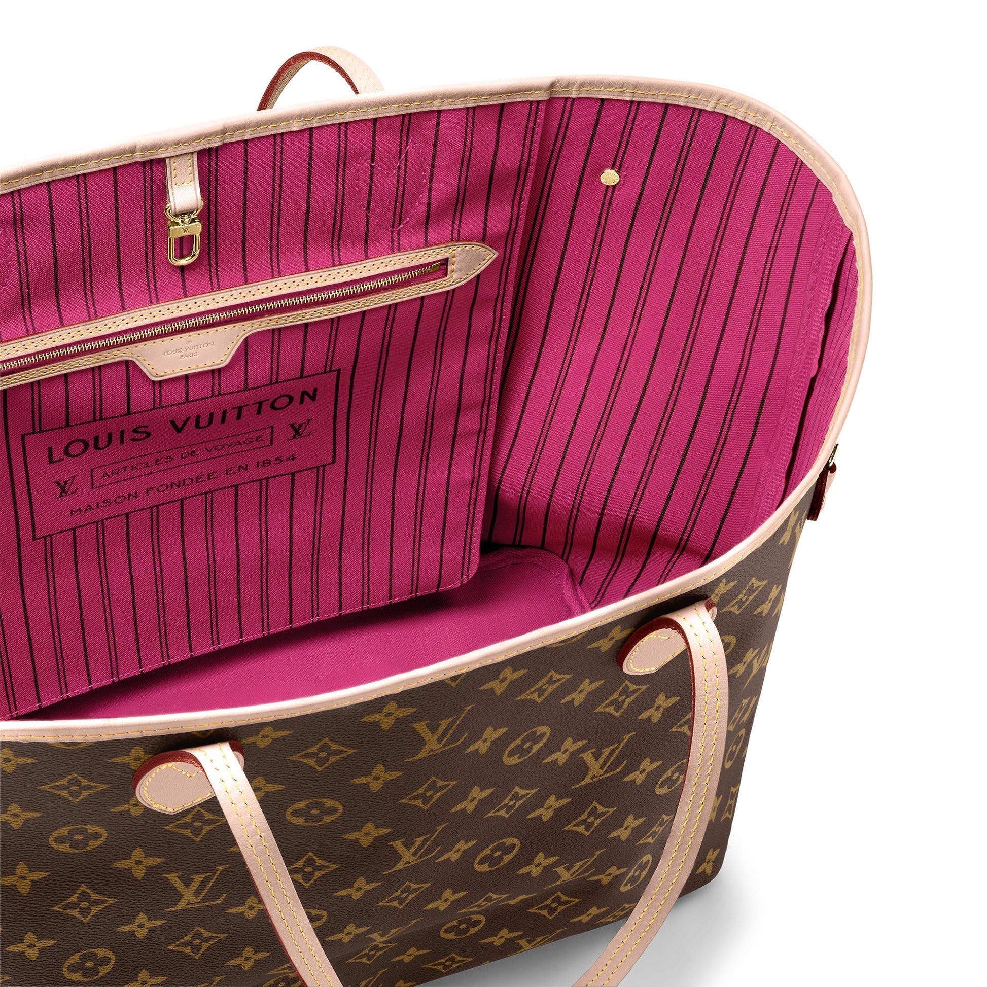 LOUIS VUITTON MONOGRAM NEVERFULL GM TOTE BAG - Tote Bags - 6