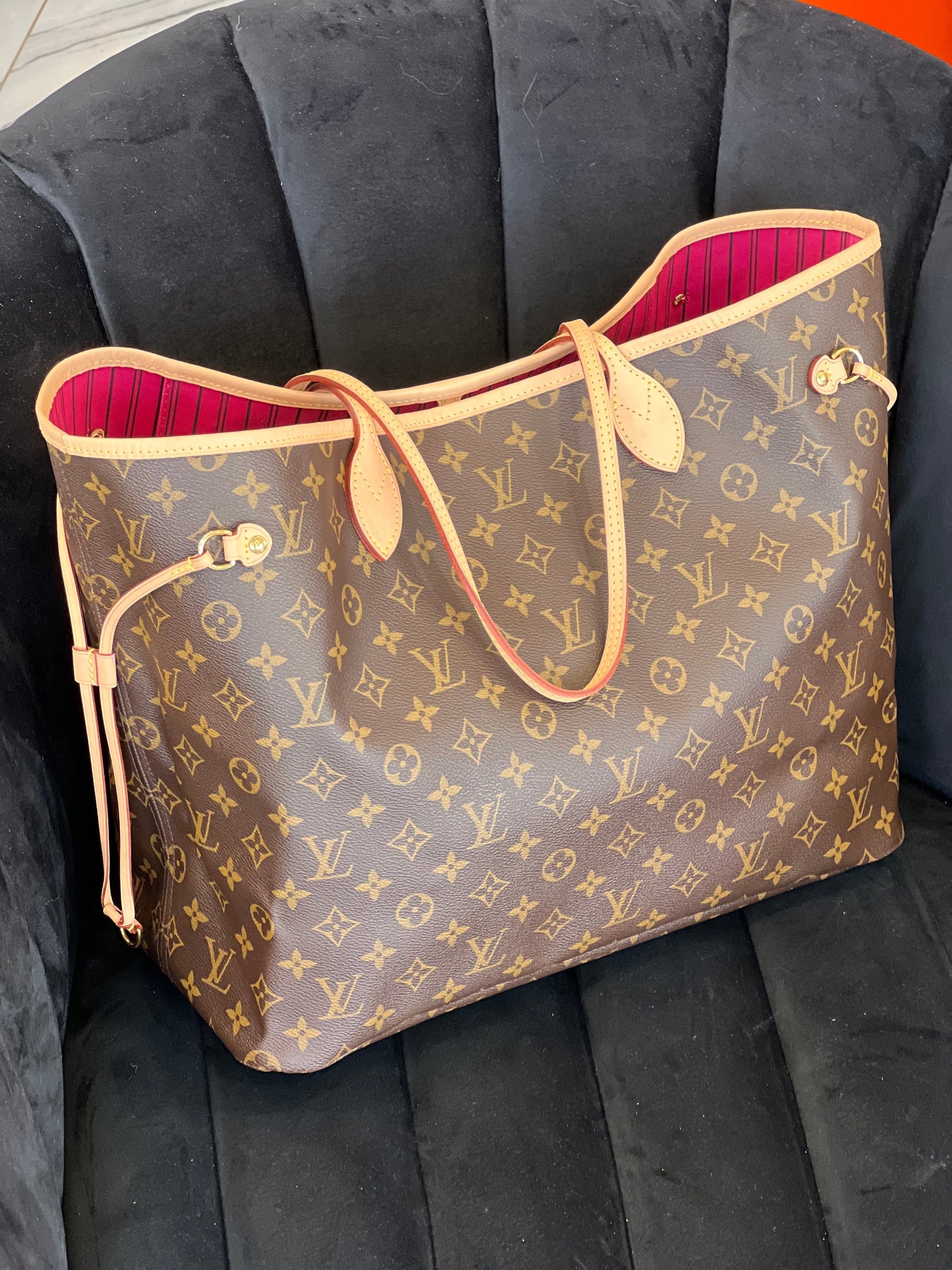 LOUIS VUITTON MONOGRAM NEVERFULL GM TOTE BAG - Tote Bags - 3