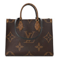 LOUIS VUITTON REVERSE MONOGRAM GIANT ON THE GO TOTE - Shoulder Bags