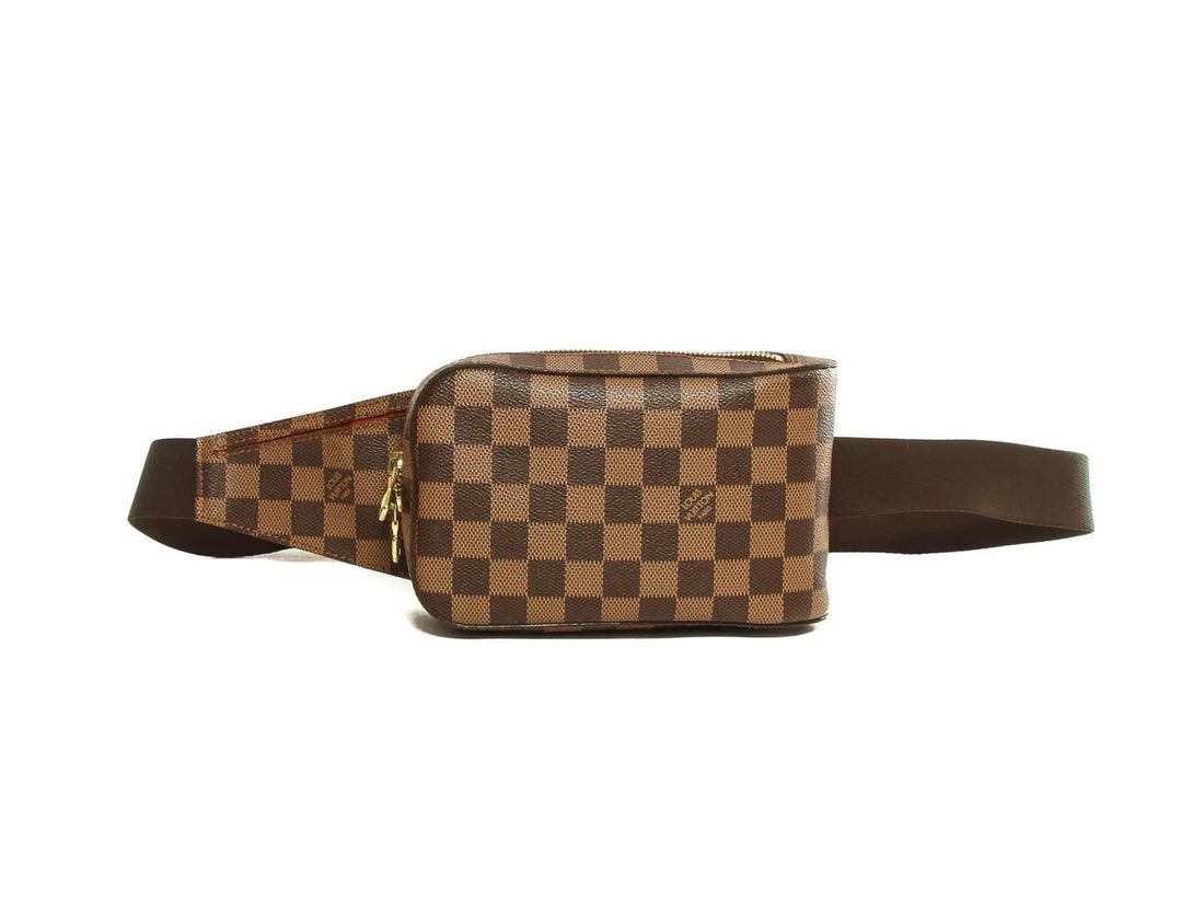 LOUIS VUITTON DAMIER EBENE GERONIMOS CROSSBODY BAG