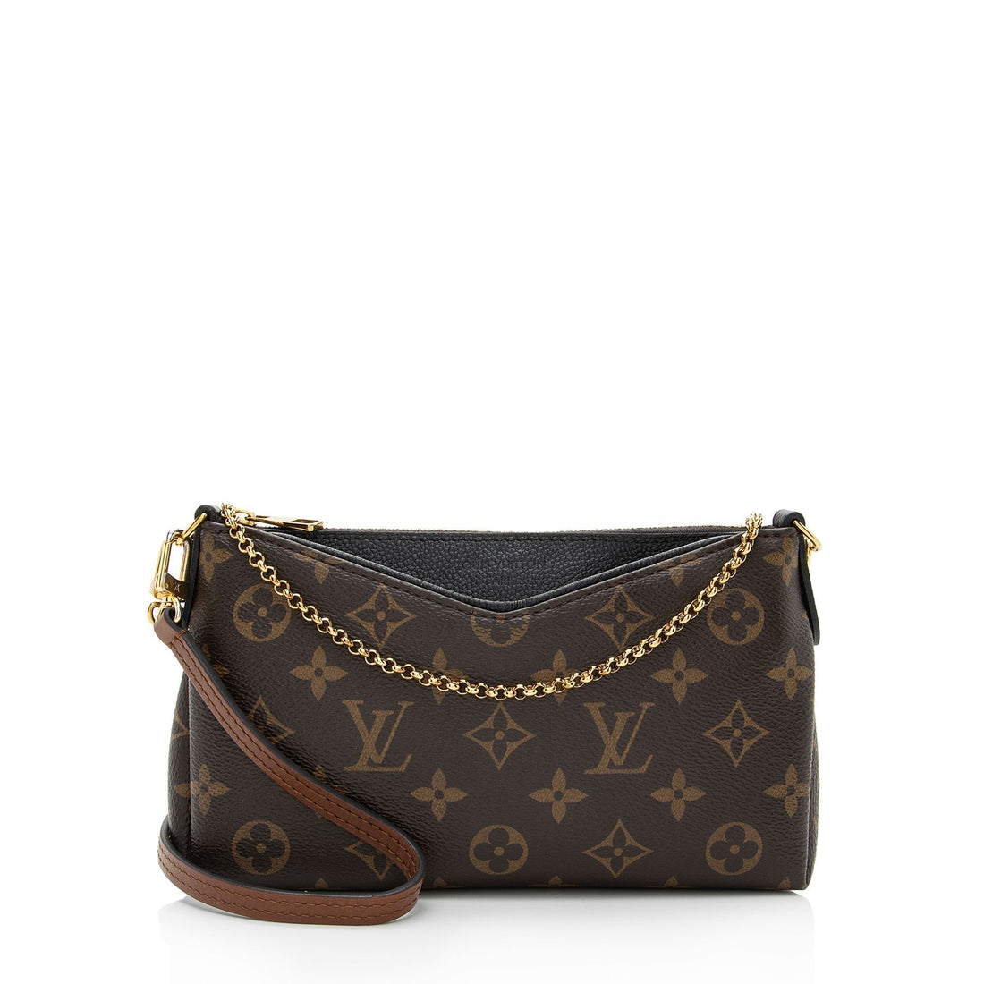 Louis Vuitton Monogram Canvas Pallas Clutch (SHF-TfeRAj) - Handbag & Wallet Accessories