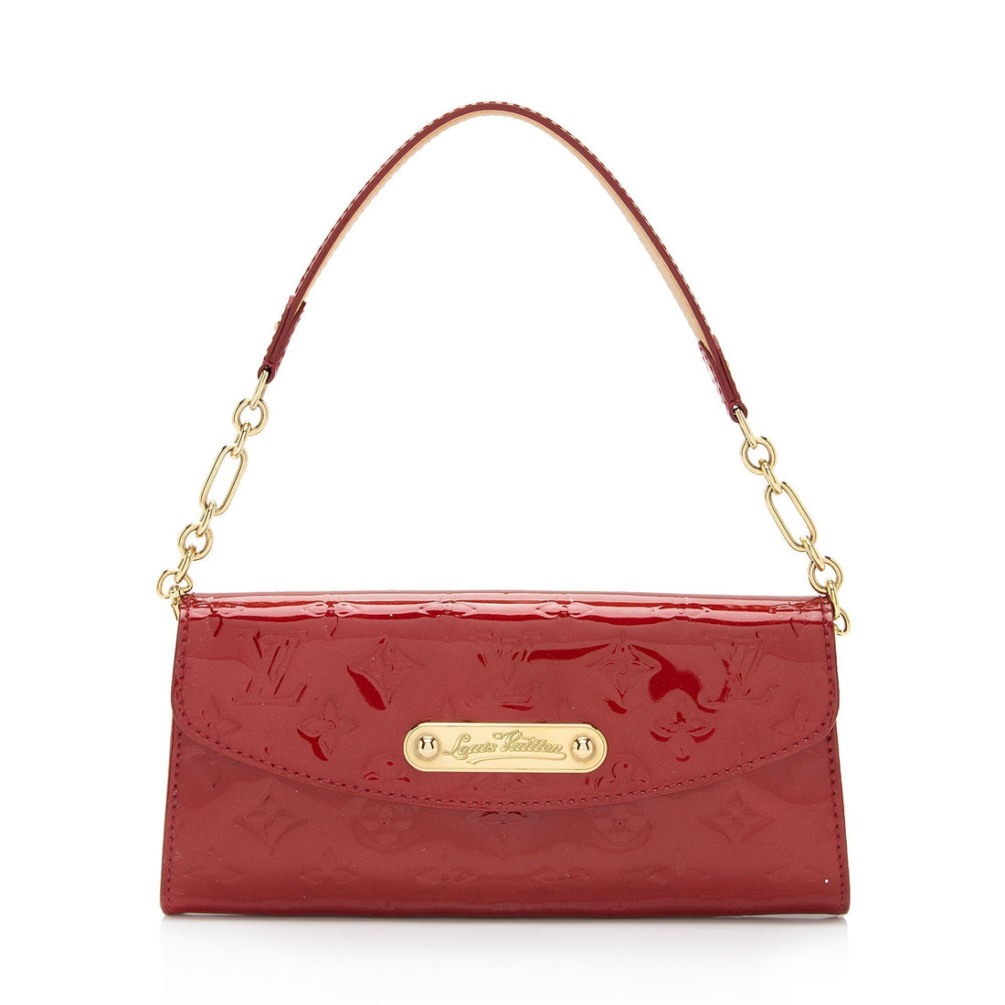 Louis Vuitton Vernis Sunset Boulevard Clutch (SHF-vYawfW) - Handbag & Wallet Accessories