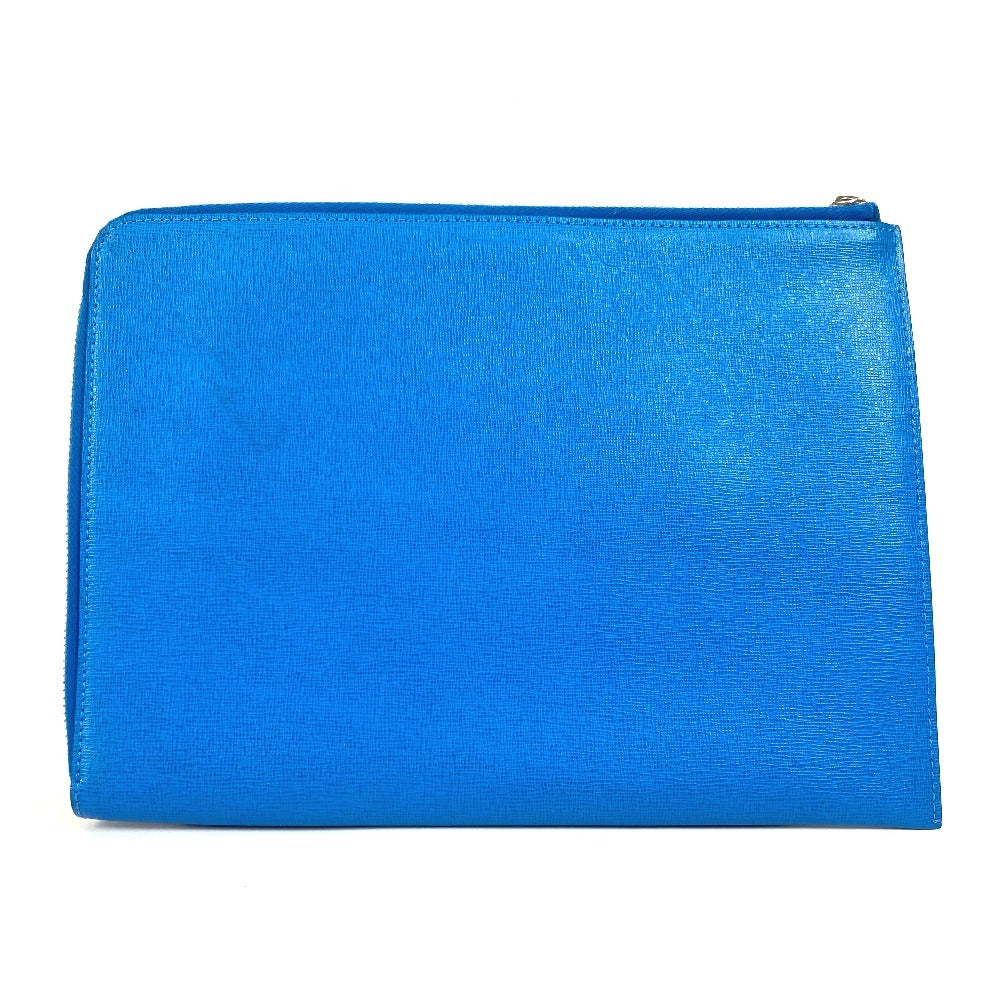 FENDI Clutch bag 8M0363 leather blue Monster Bugs Rhinestone Women(Unisex) Used - Handbags, Wallets & Cases