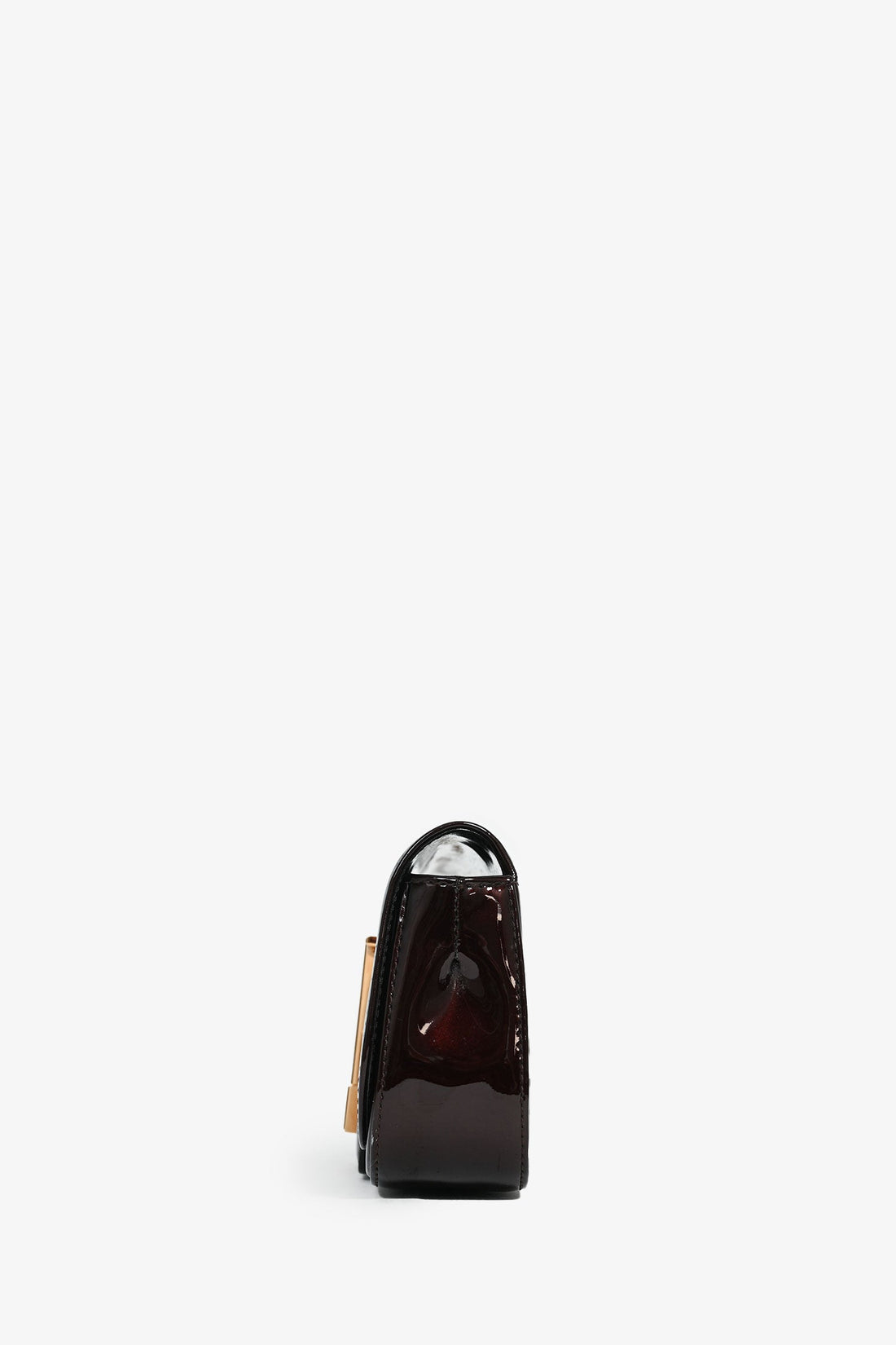 Louis Vuitton Burgundy Patent 'Sobe‘ Clutch - Handbag