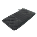 Quilted Caviar Leather Classic Flat Wallet - 4