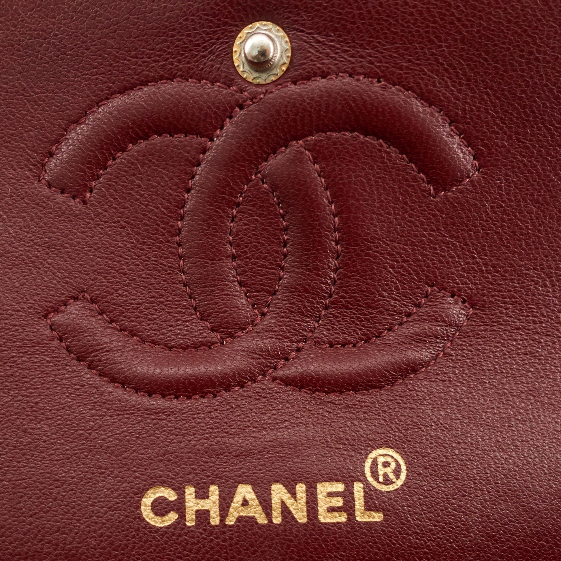 Classic Double Flap Small Lambskin Leather Bag - 10