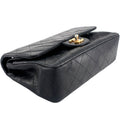 Classic Double Flap Small Lambskin Leather Bag - 5