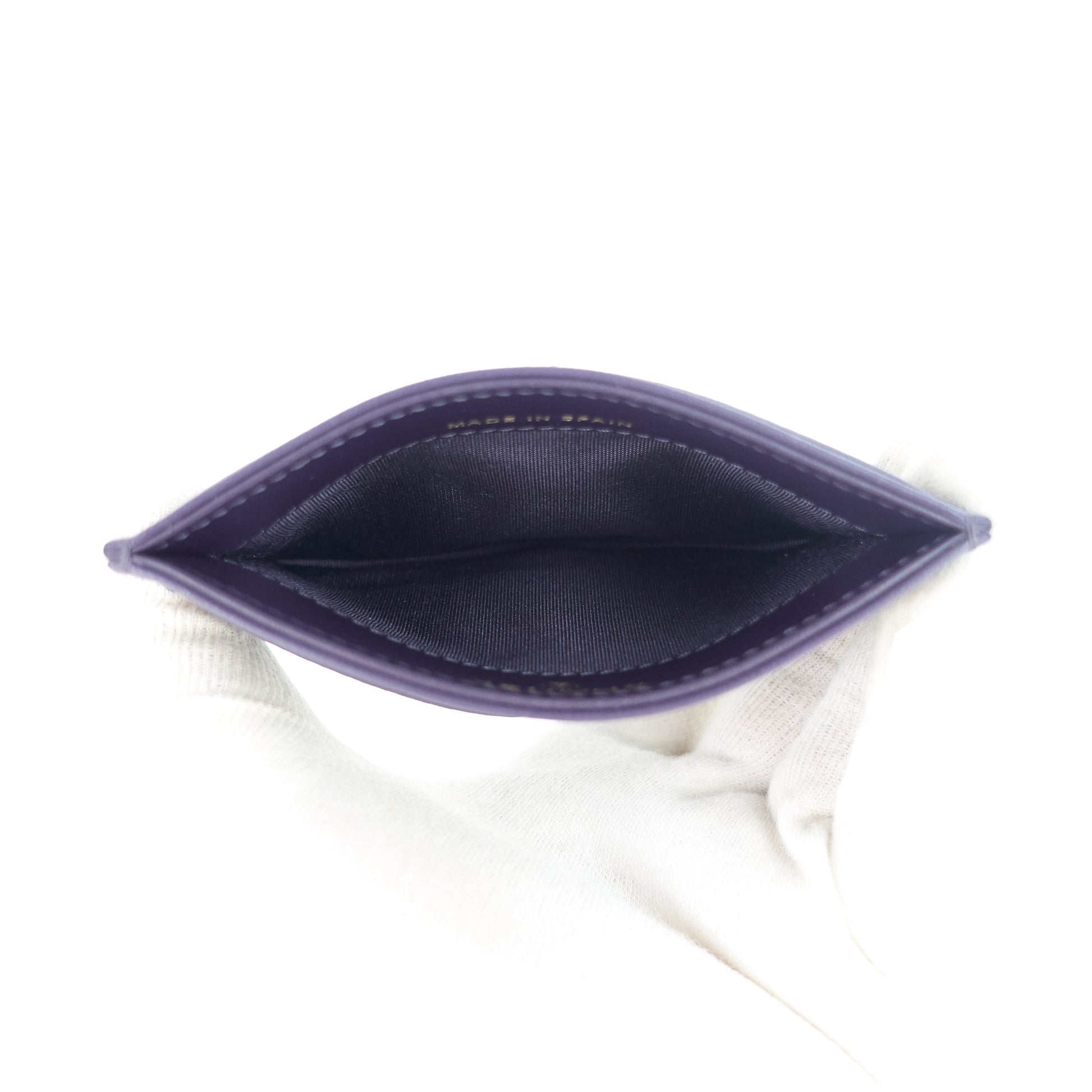 Classic Lambskin Leather Card Holder - 10