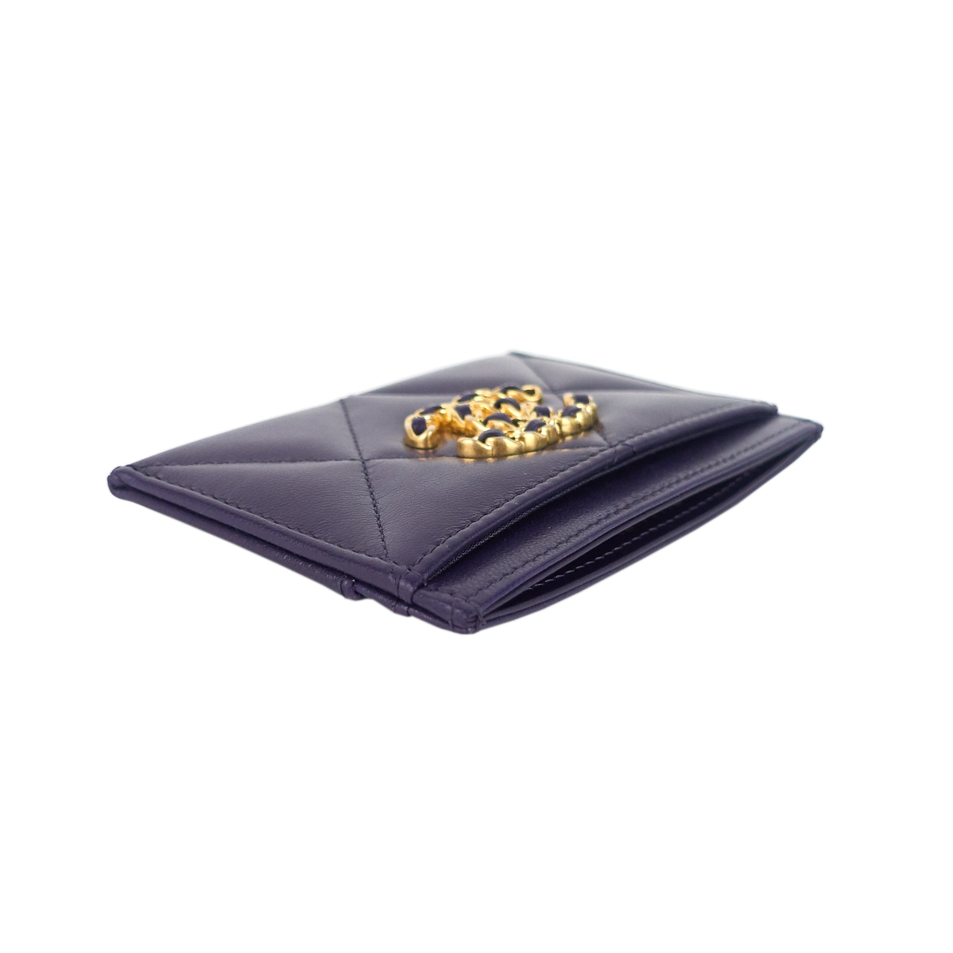 Classic Lambskin Leather Card Holder - 5