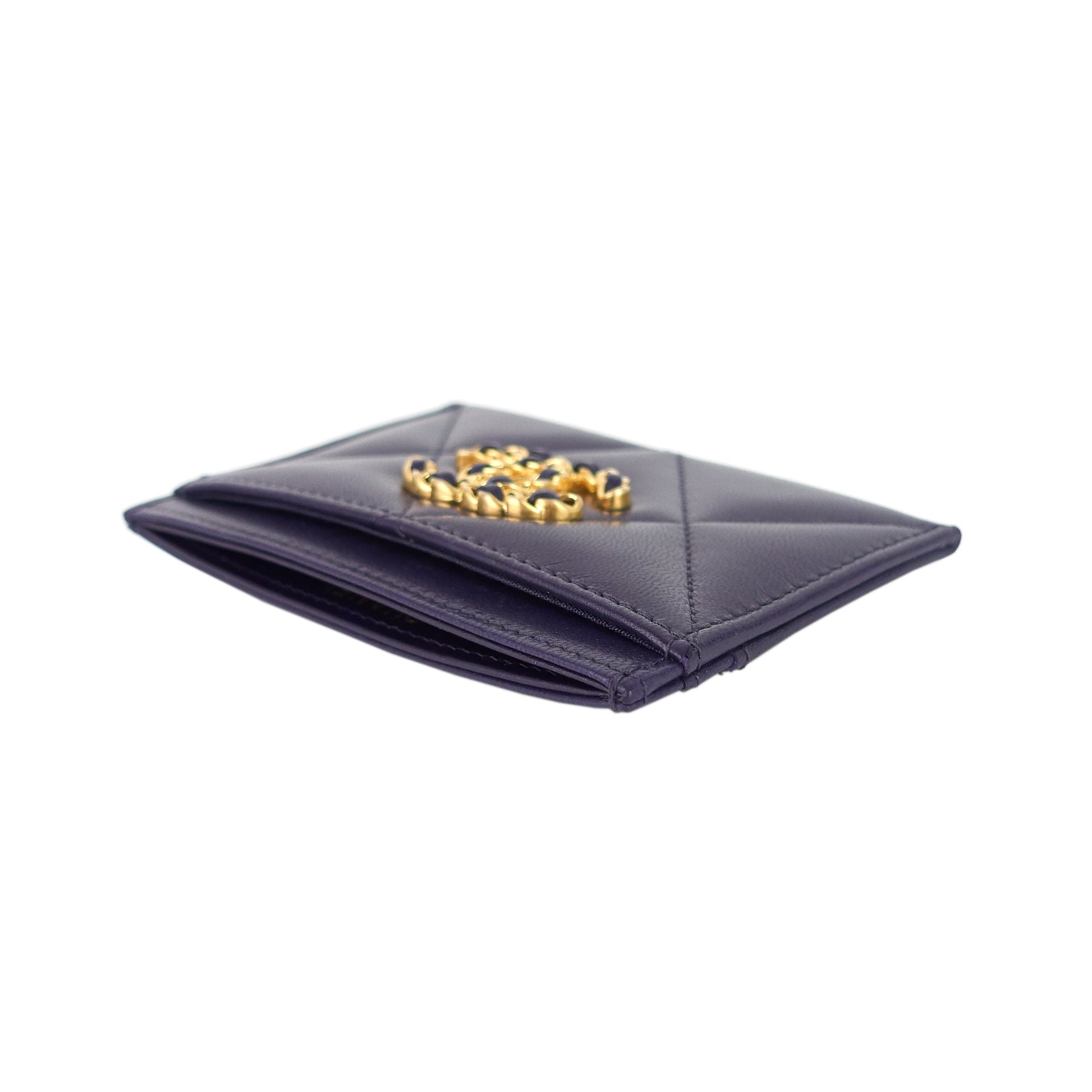 Classic Lambskin Leather Card Holder - 6