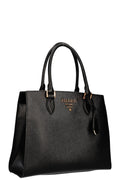 PRADA Convertible Open Tote Bag Saffiano Black - Handbag & Wallet Accessories - 4