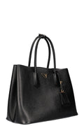 PRADA Cuir Double Tote Black - Handbag & Wallet Accessories - 3