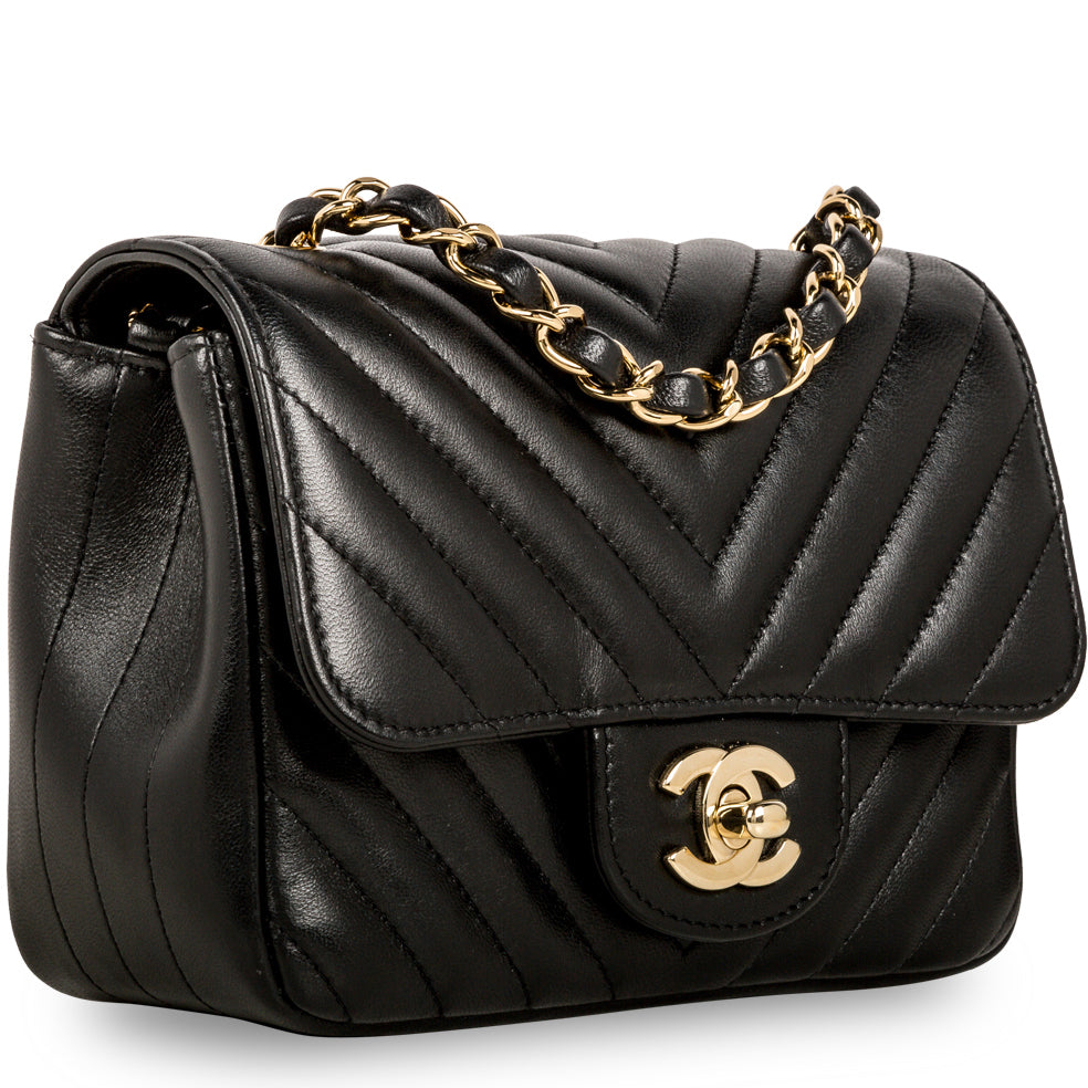 Classic Flap Bag - Mini Square - Shoulder Bags