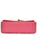 Classic Flap Bag - Mini Rectangular - Python - Shoulder Bags - 3
