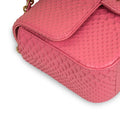 Classic Flap Bag - Mini Rectangular - Python - Shoulder Bags - 4