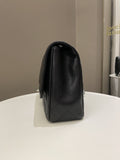 Chanel Classic Quilted Jumbo Single Flap Black Caviar - Bags - 7