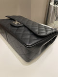 Chanel Classic Quilted Jumbo Single Flap Black Caviar - Bags - 10