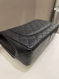 Chanel Classic Quilted Jumbo Single Flap Black Caviar - Bags - 11