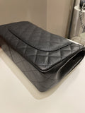 Chanel Classic Quilted Jumbo Single Flap Black Caviar - Bags - 12