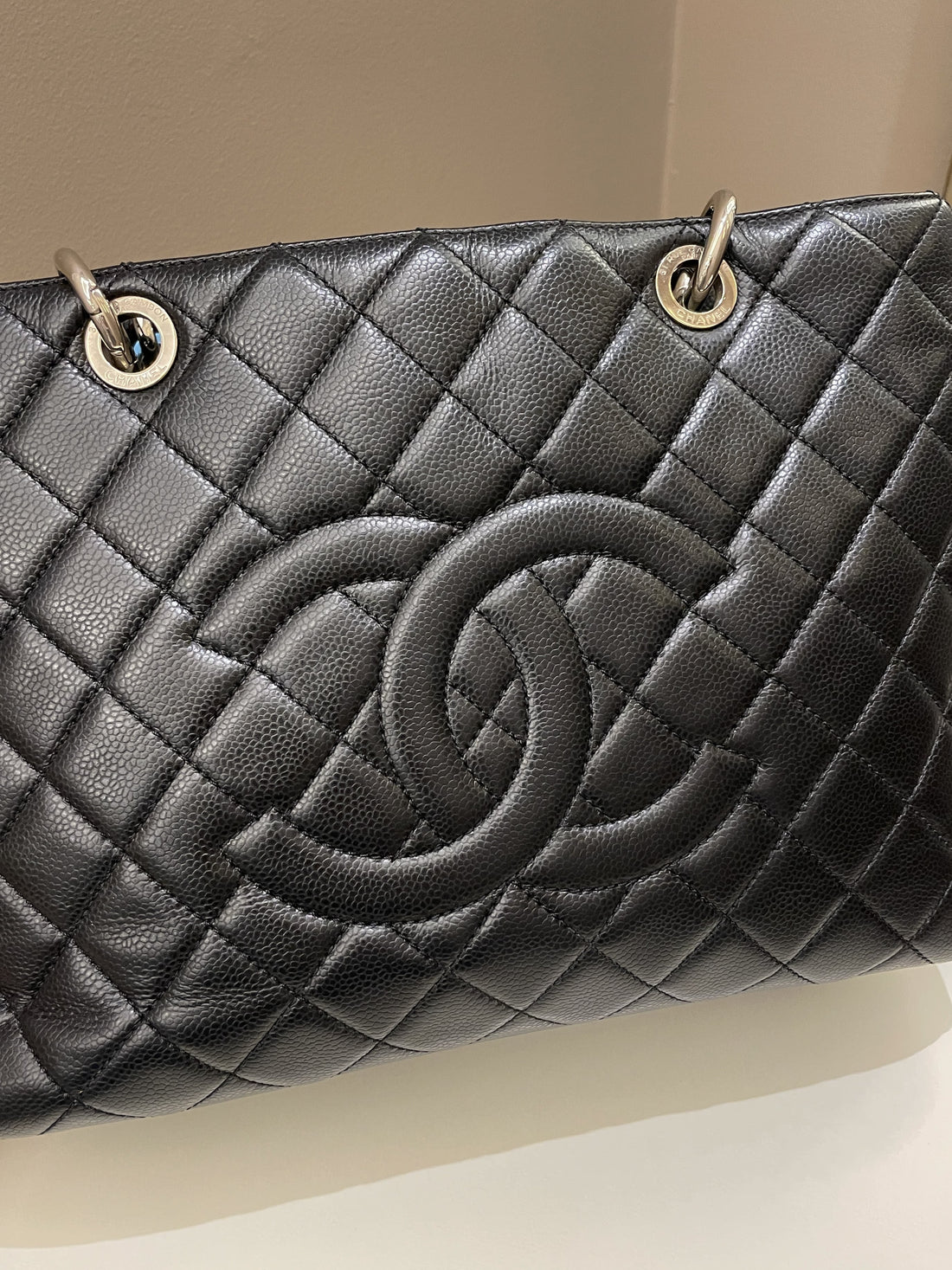 Chanel Classic Quilted GST Black Caviar - Bags