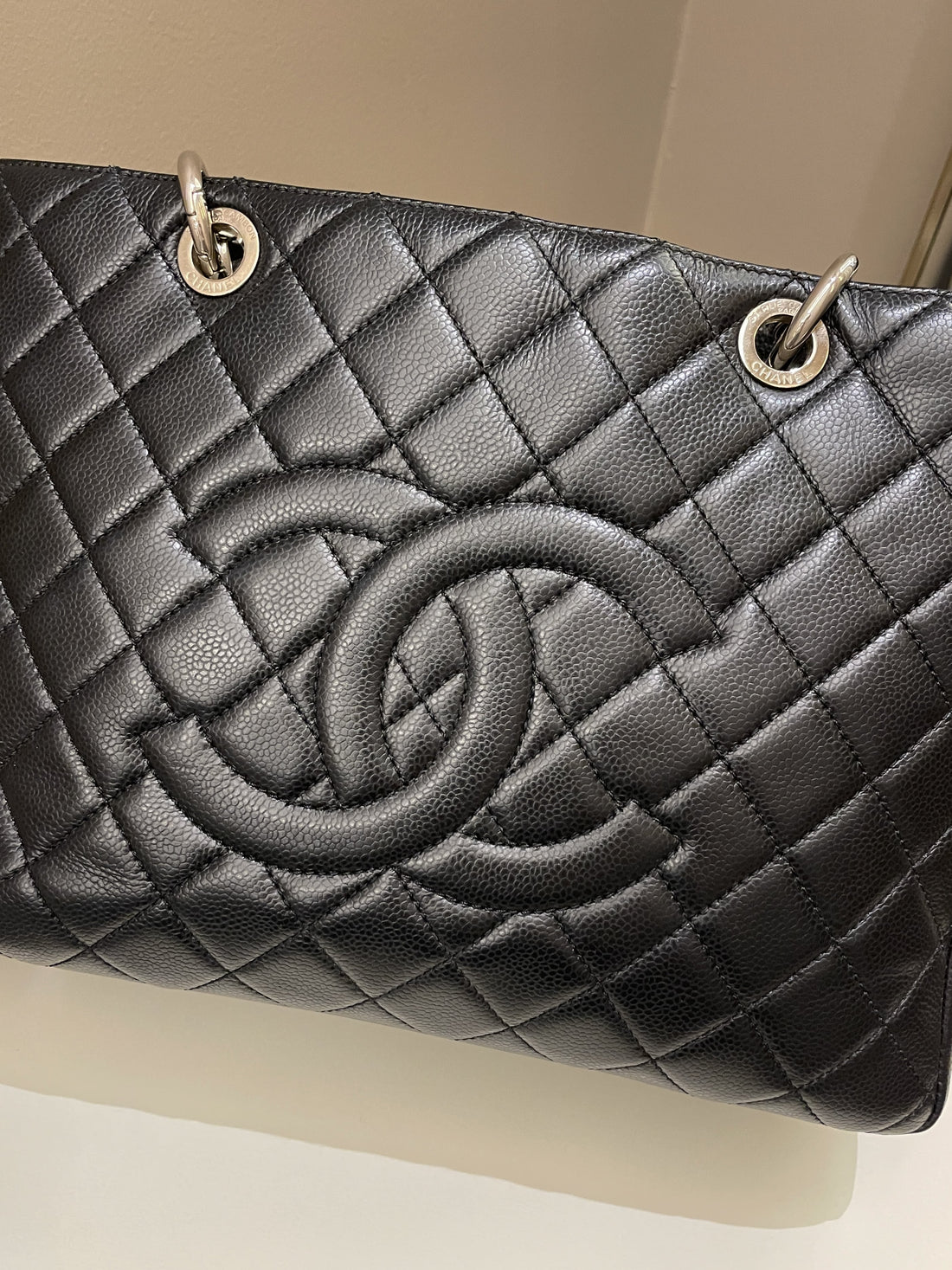 Chanel Classic Quilted GST Black Caviar - Bags