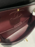 Chanel Classic Quilted Small Double Flap Black Caviar - 15