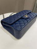 Chanel Classic Quilted Medium Double Flap Dark Navy Caviar - Bags - 10