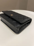 Chanel Classic Quilted Wallet on Chain Black Caviar - Bags - 8