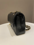 Chanel Classic Quilted Small Double Flap Black Caviar - Bags - 5