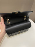 Chanel Classic Quilted Small Double Flap Black Caviar - Bags - 14