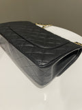 Chanel Classic Jumbo Double Flap Black Caviar - Bags - 11
