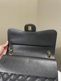 Chanel Classic Jumbo Double Flap Black Caviar - Bags - 14