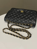 Chanel Classic Jumbo Double Flap Black Caviar - Bags - 18